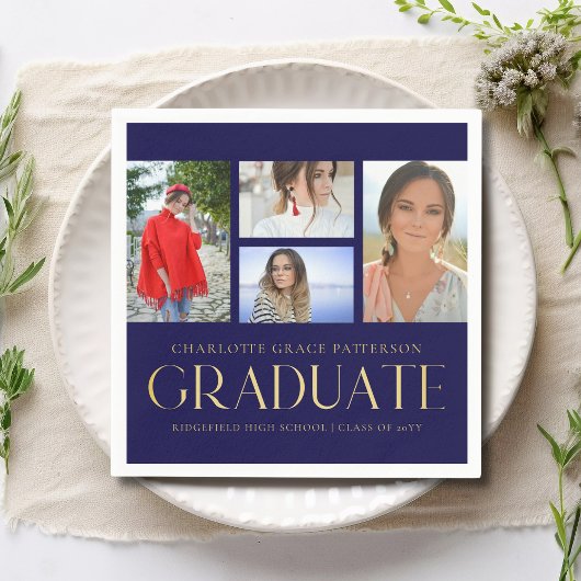Simple Script Multi Photo Afstudeerder Graduparty Servet