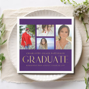 Simple Script Multi Photo Afstudeerder Graduparty Servet