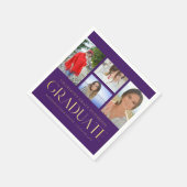 Simple Script Multi Photo Afstudeerder Graduparty Servet (Hoek)