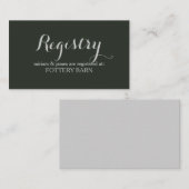 Simple Script Registry Kaarten (Voorkant / Achterkant)