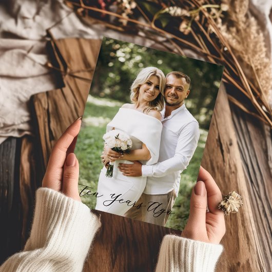 Simple Scripty 10e Jubileum - 10 jaar geleden Kaart