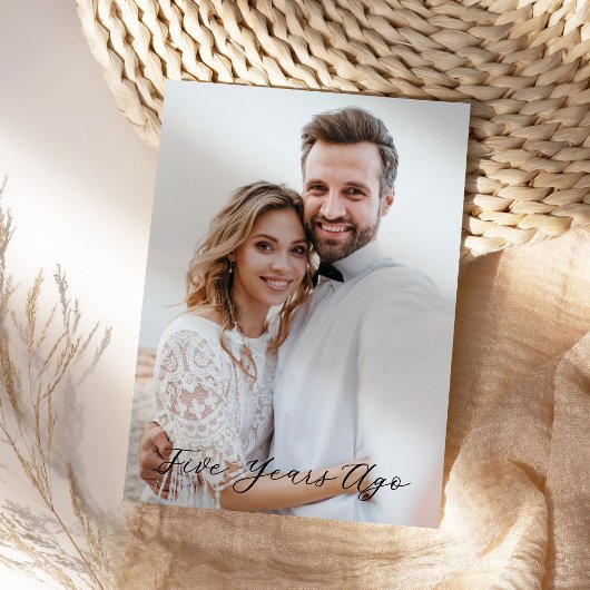 Simple Scripty 5e Jubileum - vijf jaar geleden Kaart