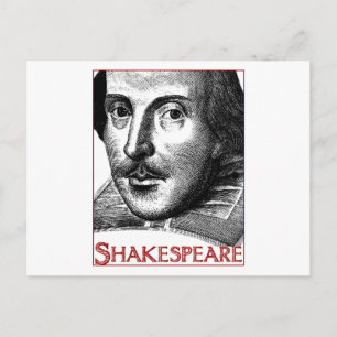 Simple Shakespeare Logo Briefkaart