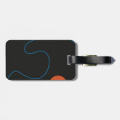 Simple Shapes, Mid Century Art Bagagelabel (Achterkant horizontaal)