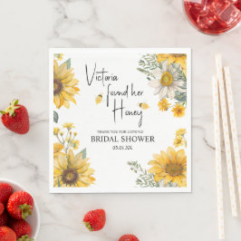 Simple She’s Found Her Honey Bee Bridal Shower Servet