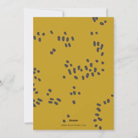 Simple Signature Script Happy Nieuwjaar Feestdagenkaart (Achterkant)