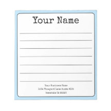 Simple Sky Blue Retro Voeg Jouw naam toe Vol