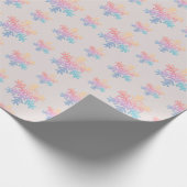 Simple Snowflake Cadeaupapier (Hoek)