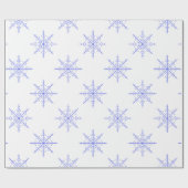 Simple Snowflake Cadeaupapier (Vlak)