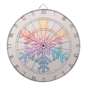 Simple Snowflake Dartbord