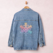 Simple Snowflake Denim Jacket (Hangar)