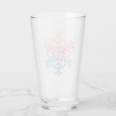 Simple Snowflake Glas (Achterkant)