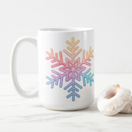 Simple Snowflake Koffiemok