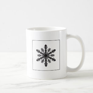 Simple Snowflake Koffiemok