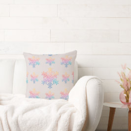 Simple Snowflake Kussen
