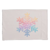 Simple Snowflake Kussensloop (Voorkant-Rechts)