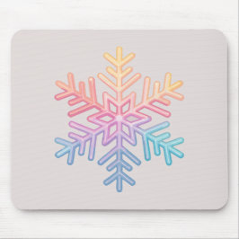 Simple Snowflake Muismat