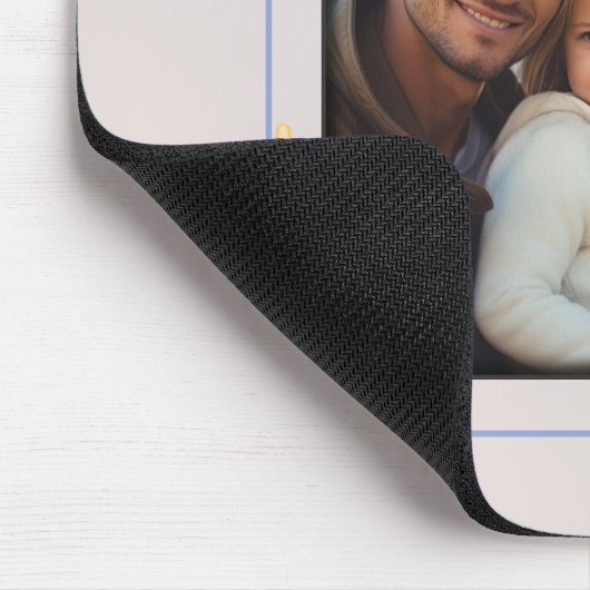 Simple Snowflake Muismat (Hoek)