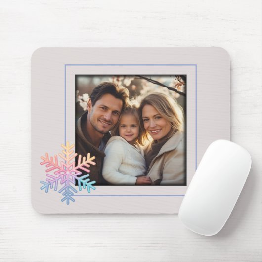 Simple Snowflake Muismat (Met muis)