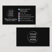 Simple Social Media Script Generic Visitekaartje (Voorkant / Achterkant)