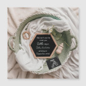 Simple soft Neutral Pregnancy Announcement gift (Voorkant)