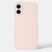 Simple Solid Blush Pink Case-Mate iPhone Case (Achterkant)