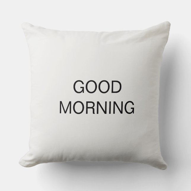 Simple Solid Color Throw Pillow Kussen (Voorkant)