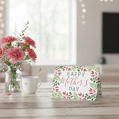 Simple Spring Blossom Happy Moederdag Kaart