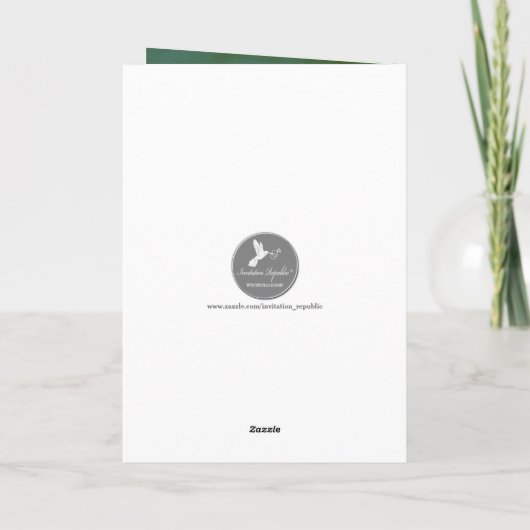 Simple Spring Foliage Photo Moederdag Kaart (Achterkant)