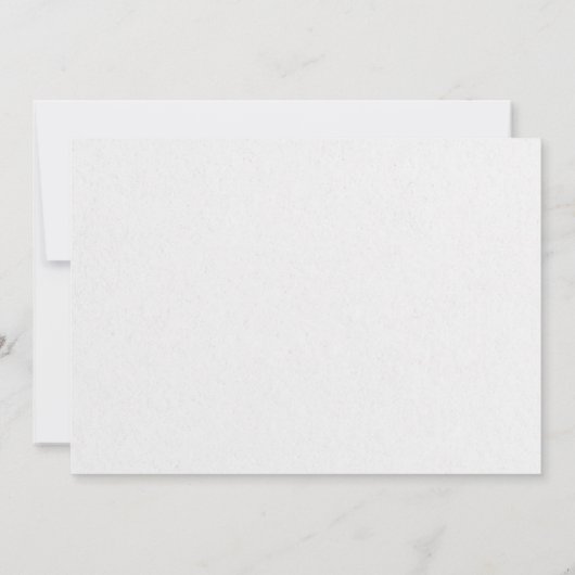 Simple Spring Wildflower Save The Date (Achterkant)