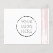 Simple Store Small Business Tips Instructions Care Flyer (Achterkant)