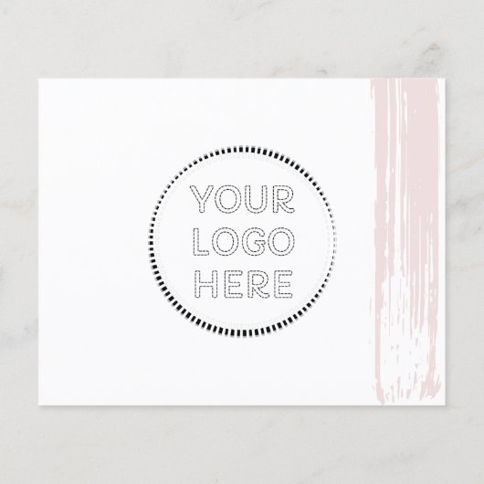 Simple Store Small Business Tips Instructions Care Flyer (Achterkant)