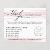 Simple Store Small Business Tips Instructions Care Flyer (Voorkant)