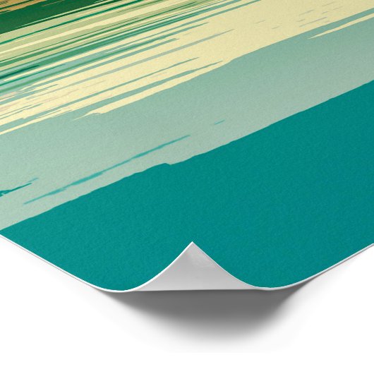 Simple Sunrise Vist Artwork | POSTER (Hoek)