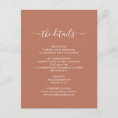 Simple Terracotta Enclosure Kaart (Voorkant)