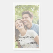 Simple Text Overlay Photo The Night Before Servet (Voorkant)