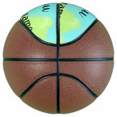 Simple thank you add business name details text basketbal (Rechts)