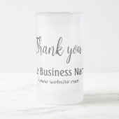 Simple thank you add business name details text matglas bierpul (Center)