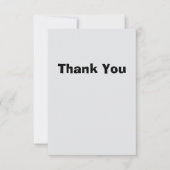 Simple Thank You Card Bedankkaart (Voorkant)