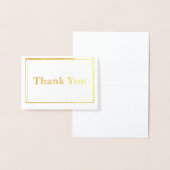 Simple Thank You Folie Kaarten (Display)