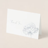 Simple Thank You Folie Kaarten (Voorkant)