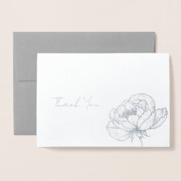Simple Thank You Folie Kaarten