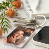 Simple To My Man Script and Photo Double Sided Sleutelhanger (Voorkant Rechts)