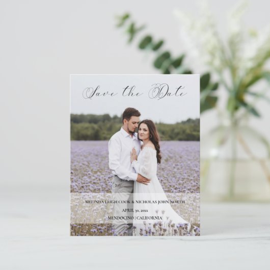 Simple Transparency Effect Photo Typography Script (Staand voorkant)