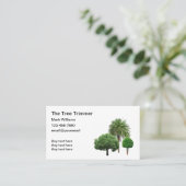 Simple Tree Trimming Service-Visitekaartjes Visitekaartje (Staand voorkant)