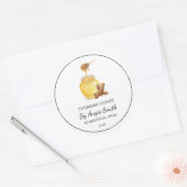 Simple Turmeric Infused Honey Label (Envelop)