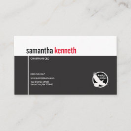 Simple Two-Toned de voorzitter van de Directeur va Visitekaartje