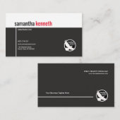 Simple Two-Toned de voorzitter van de Directeur va Visitekaartje (Voorkant / Achterkant)