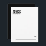 Simple Typography Vrijgezellenfeest Advice Kaart<br><div class="desc">Pas de aangepaste tekst hierboven aan. U kunt extra coördinerende punten in ons "Eenvoudige Vrijgezellenfeest van de Typografie"collectie vinden. ***GELIEVE OPMERKING: ALLE FORMULERING EN TEKST EN ACHTERGRONDKLEUR IS TOEGEDIEND. U kunt alle woorden veranderen en u kunt de tekstkleur ook veranderen. Voor punten die een gekleurde achtergrond hebben, kunt u de...</div>