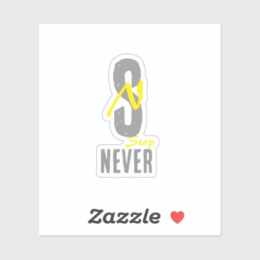 Simple vinyl sticker - for positive energy (Vel)